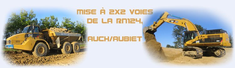 Mise à 2x2 voies de la RN124, Auch/Aubiet